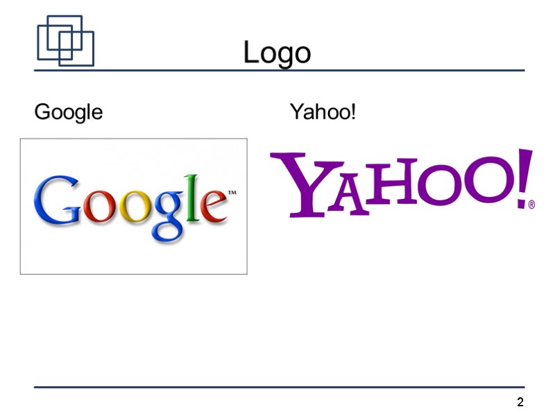 Logo Google  Yahoo!